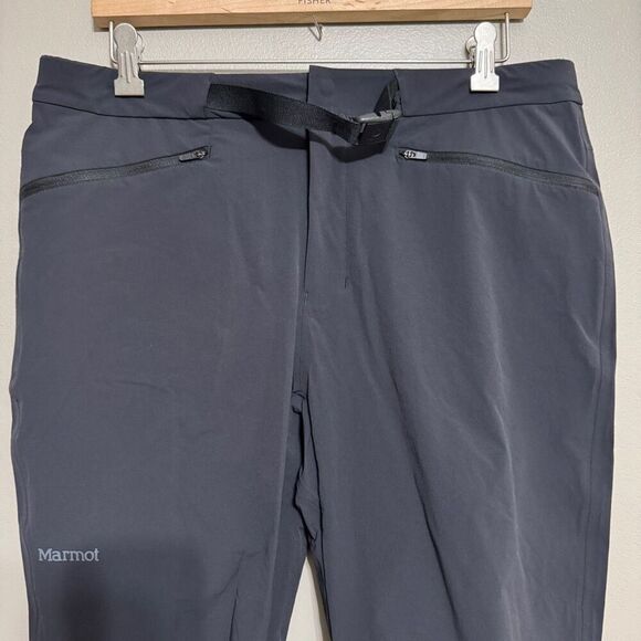 Marmot Women's Mountain black lightweight Active Pants size 12 - Picture 4 of 10